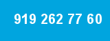 919 262 77 60 919 262 77 60